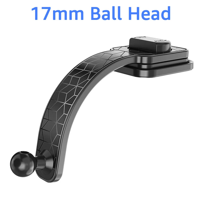 Untoom 17mm Ball Head Car Phone Holder Base Bendable Arm Mobile Phone Bracket Accessories for Car Dashboard Car Display Screen