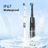 Electric Rotating Toothbrush 5 Modes Cleaning Teeth Brush Waterproof Rotary Electric Toothbrush With Timer with 8 Soft BrushHead