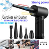 Compressed Air Duster For Computer Keyboard 51000 RPM Mini Electric Cordless PC Car Cleaner Wireless Air Blower