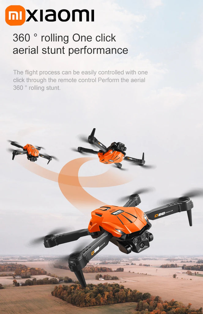 Xiaomi D88 Drone 8K Aerial HD Dual Camera Photography Intelligent Obstacle Avoidance Brushless Motor 5G WIFI GPS Return VR Drone