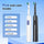 Electric Rotating Toothbrush 5 Modes Cleaning Teeth Brush Waterproof Rotary Electric Toothbrush With Timer with 8 Soft BrushHead