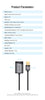 Vention USB External Sound Card USB to 3.5mm Audio Adapter with Microphone for PC Laptop MacBook PS5 Gaming Headset Sound Card