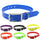 New Fashion Pet Dog Collar High Quality TPU + Nylon Waterproof Deodorant Resistant Dirt Easy Clean Collars 7 Colors Pet Supplies