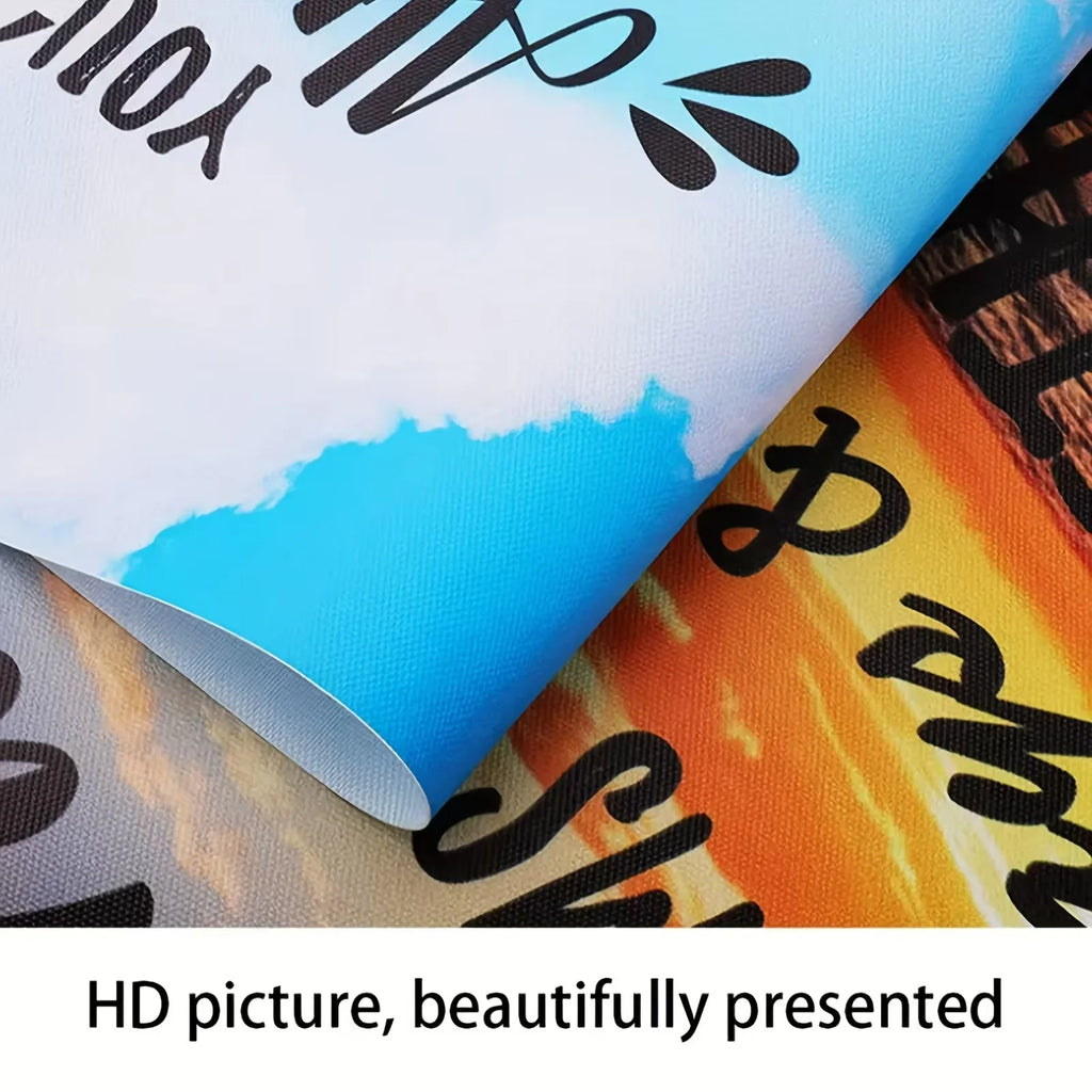 3pcs, Frameless Canvas Posters, Abstract London City Landscape Night Scene Illustrations, Canvas Wall Art, Art Wall Painting Gif