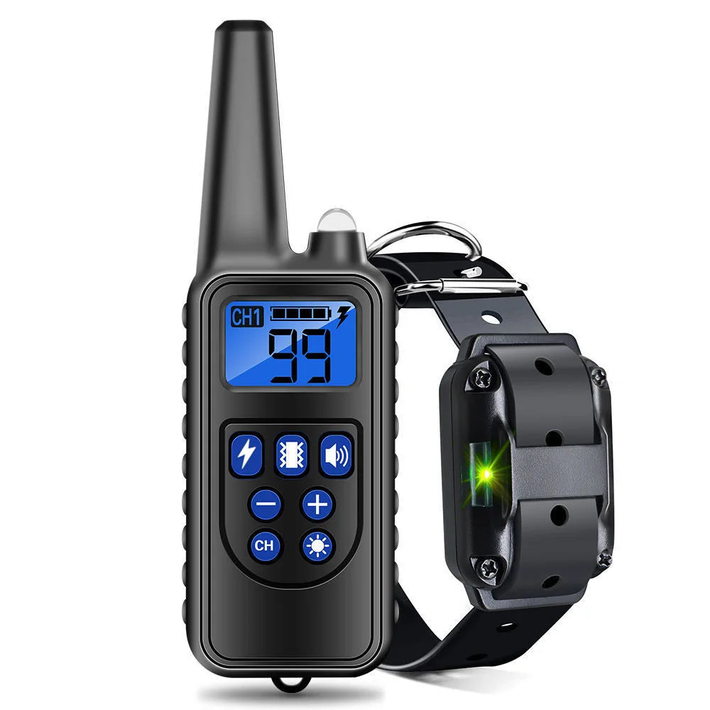 [New Edition] Dog Shock Collar with Remote -Dog Training Collar for Large Medium Small Dogs Waterproof Rechargeable E Collar wit