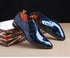 Luxury Mens Leather Shoes Retro Carved Lace-up Brogue Oxford Wedding Men Dress Shoes Male Formal Business Gentleman Office Shoes
