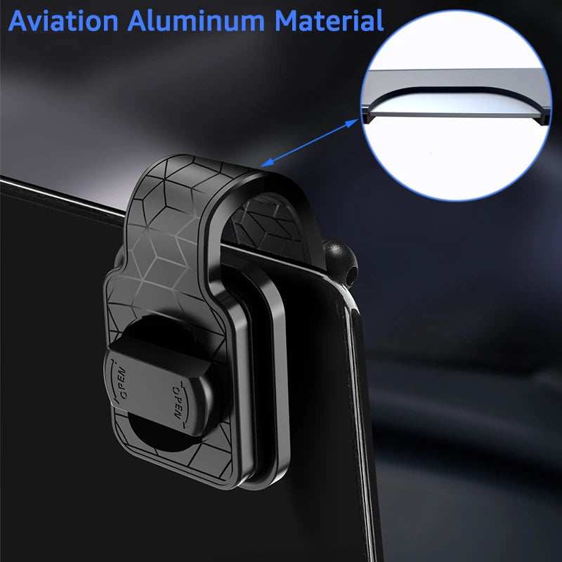 Untoom 17mm Ball Head Car Phone Holder Base Bendable Arm Mobile Phone Bracket Accessories for Car Dashboard Car Display Screen