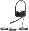 Yealink UH34 Dual USB Headset with leatherette ear cushion (Teams Edition)