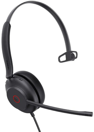 Yealink UH35 Mono USB-C/A Wired Headset with Leatherette ear cushion (Teams Edition)