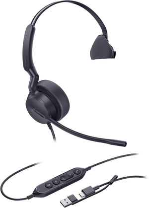 Yealink UH42 Mono USB-C/A Wired Headset