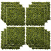 DodiOnline 12PCS Artificial Boxwood Wall Panels 50cm x 50cm Grass Privacy Fence Screen Faux Hedge Greenery Backdrop Encrypted Milan Grass for Home Garden Backyard Balcony