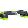 DodiOnline Aerobic Step with 3-Level Adjustable Heights for Home, Office Exercise, Grey and Green