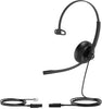 Yealink YHS34 Mono Wired Headset with foam ear cushion