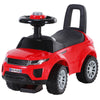 DodiOnline 3-in-1 Ride On Car Foot To Floor Slider Toddler w/ Horn Steering Wheel NO POWER Manual Under Seat Storage Safe Design for 1-3 Year Old Red