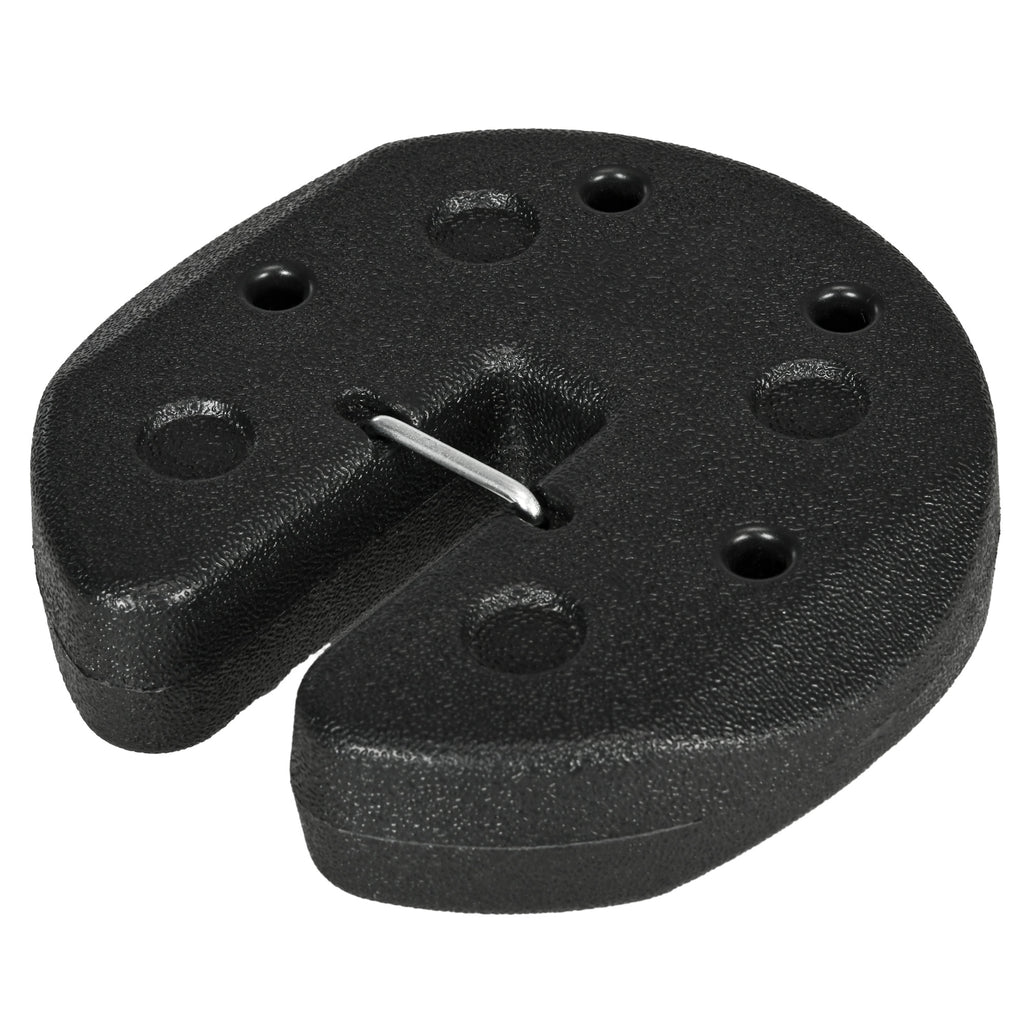 DodiOnline 12KG Gazebo Weights Set of 4, Weights for Gazebo Legs with Reinforce Pins and Carry Belt, for Canopies Marquees Tents