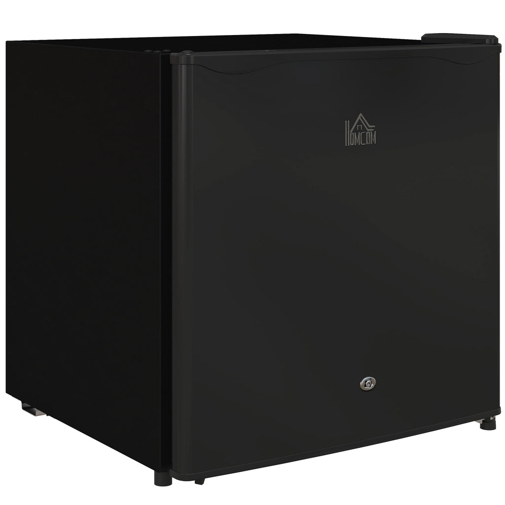 DodiOnline 46 Litre Lockable Countertop Fridge - Black
