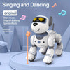 Kelaton Remote Control Toys: RC Robot, Infrared Remote Control Electronic Dog, Follow, Singing And Dancing, Ideal Gift For Family Or Friends' Birthdays Christmas Halloween.