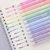 12pcs 12pcs Color Gel Pen Set Kawaii Blue 0.5Mm Ballpoint Pen for Journal Cute School Supplies Stationery Office Accessories
