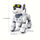 Kelaton Remote Control Toys: RC Robot, Infrared Remote Control Electronic Dog, Follow, Singing And Dancing, Ideal Gift For Family Or Friends' Birthdays Christmas Halloween.