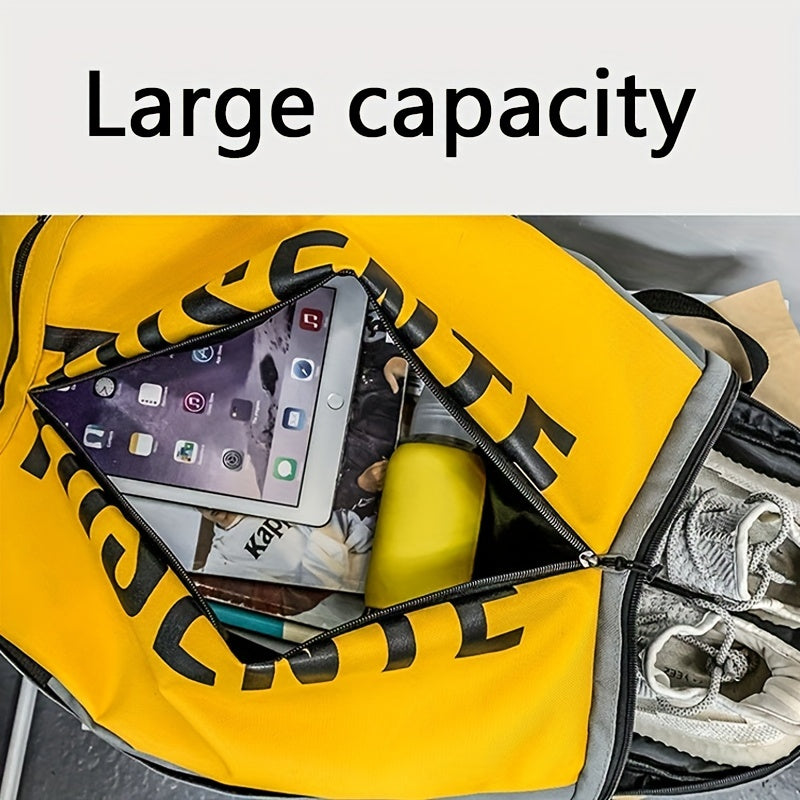 Large Capacity Multi-Functional Sport Gym Bag - Hiking Daypacks with Waterproof and Breathable Design, Shoes Pouch, and Business Travel Features - Ideal for Outdoor Camping, Hiking, and Birthday Gifts