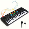 37-Key Single-Channel Electronic Musical Keyboard Organ - Fun and Interactive Learning Instrument for Early Childhood Education, Developing Musical Talent and Hand-Eye Coordination - Perfect Gift for Boys and Girls