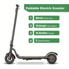 MEGAWHEELS S10 Lightweight And Foldable Electric Scooter for Adults with 8" Wheels, 5.2Ah Battery, 250W Motor, Electronic Brake And Bright LED Headlight, Supports 25km/h Max Speed, 3 Speed Modes And 10-15km Mileage