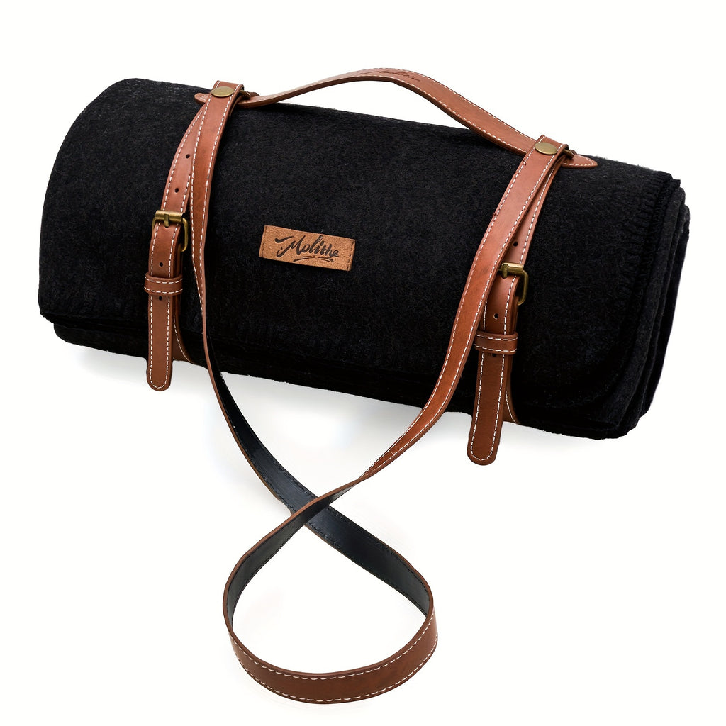 100% Wool Blanket, Warm, Thick, Washable, Military Wool Blanket, Great For Camping, Outdoors, Sporting Events, Survival Kits