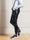 Men's Casual PU Leather High Stretch Pants, Chic Skinny Fit For Nightclub K-pop