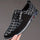 Men's Plus Size Faux Leather Casual Shoes, Formal Dress Anti-skid Lace-up Shoes For Business Office, Spring And Autumn