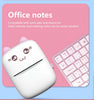 Student Mini Thermal Printer, ink-free mobile office, print labels, pictures, photos, file materials, connect to the phone download APP Android available, small pocket machine