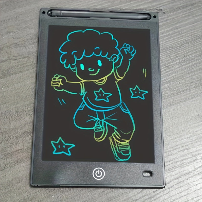 1pcs 8.5-Inch Durable ABS LCD Writing Tablet for Kids, Electronic Doodle Pad with One-Click Erase, Ideal Educational Toy Gift for Birthday, Halloween, Christmas, and Thanksgiving