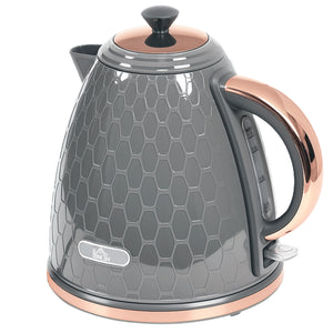 DodiOnline 3kW Rapid Boil Honeycomb Kettle - Grey