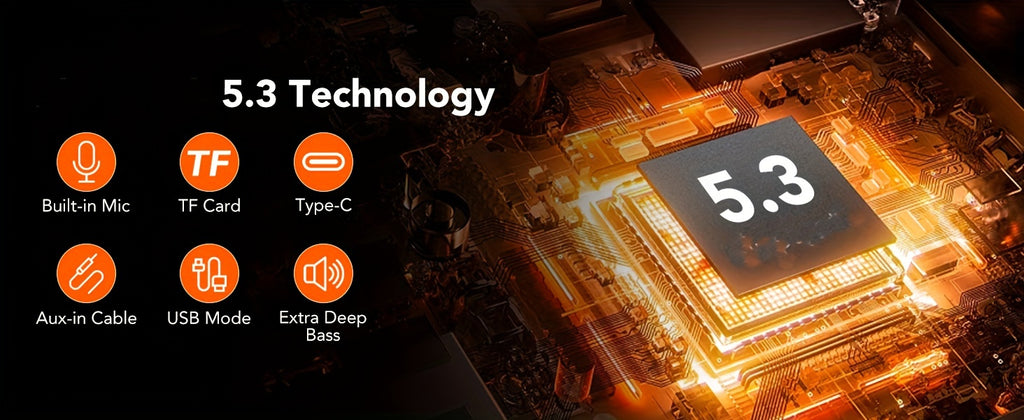 Wireless Speaker With HD Sound, Portable Wireless Speaker Up To 24H Playtime, TWS Pairing, BT5.3, For Home/Party/Outdoor/Beach, Electronic Gadgets, Birthday Gift (Black)