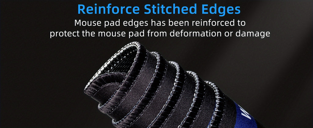 EXCOVIP Rubber Mouse Pad, Oblong Shape, Non-Slip Desk Mat for Office, Home, Student Study, Keyboard Shortcut Design, Ideal for Office Word Excel PPT, Durable and Easy to Clean