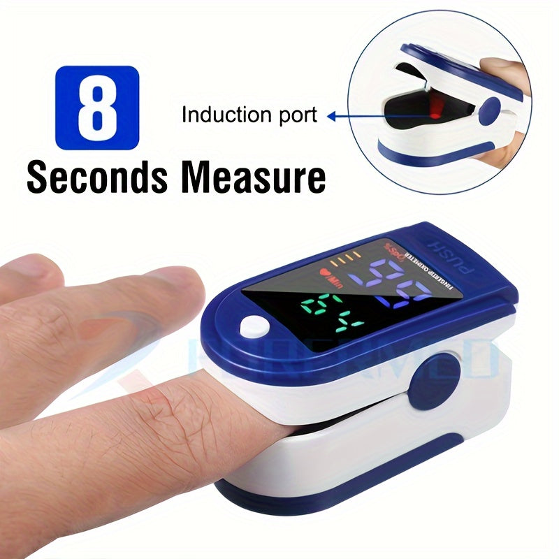 Pulse Oximeter, Fingertip Blood Oxygen Saturation Pulse Oximeter, Household Portable Pulse Oximeter (no Battery) Only Used For Sports, For Sporting Or Aviation Use Only