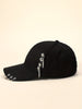 1pc 1pc Unisex Trendy Sunshade Adjustable Baseball Cap With Rivets For Outdoor Sport