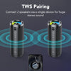 Wireless Speaker With HD Sound, Portable Wireless Speaker Up To 24H Playtime, TWS Pairing, BT5.3, For Home/Party/Outdoor/Beach, Electronic Gadgets, Birthday Gift (Black)