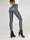 Skinny High Waist Pants, Solid Pu Leather Every Day Pants, Women's Clothing