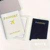 PU Leather Passport Holder, Waterproof Passport Cover For Travel, Passport Wallet