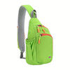 [Trendy Belt Bag] Trendy Nylon Belt Bag | Zipper Sling Bag with Side Pocket for Outdoor Sports