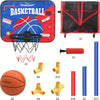 Kids Basketball Hoop Arcade Game W/Electronic Scoreboard Cheer Sound, Basketball Hoop Indoor Outdoor W/4 Balls, Basketball Game Toys Gifts For Kids 3-6 5-7 8-12 Toddlers Boys Girls