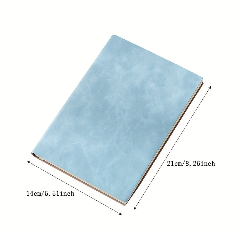 A5 Notebook Business Notebook, Soft Faux Leather Notepad 200 Pages A5 Thickening, Notebook For Office Home School Business Journal Notebooks Note Book