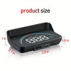M8 HUD Head Up Display Car OBD2 II EUOBD Overspeed Warning water temperature digital Projector Windshield Auto Electronic