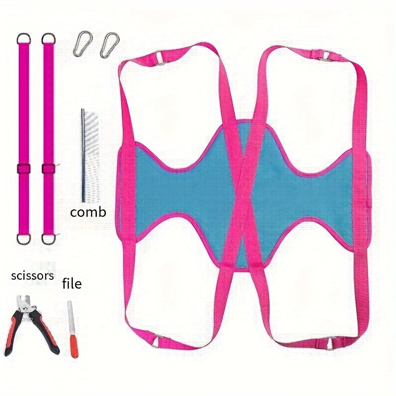 Hanging Belt Style Pet Hammock, Pet Beauty Hammock, Dog Hammock, Manicure, Nail Hanging Hammock