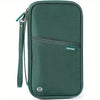 Travel Passport Wallet - Family Passport Holder, Travel Document Storage Bag for Safe Organization