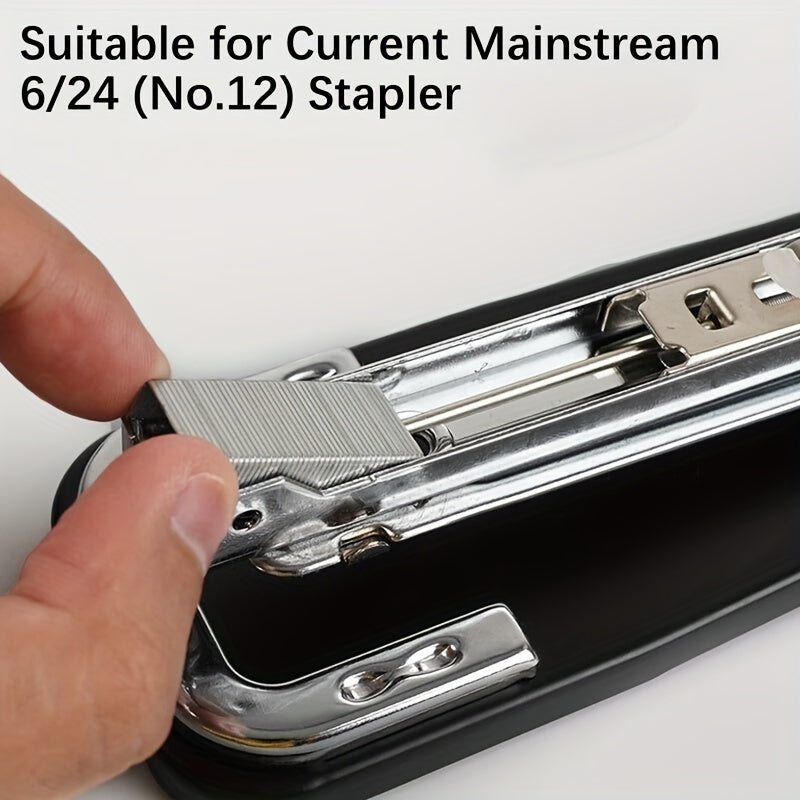 1000 Staples/box M&G Stationery 12# Staples, High-strength Easy-to-Penetrate Staples, Office Supplies