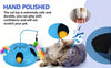 3-in-1 Interactive Cat Toy - Dual Speed Modes, Electronic Puzzle Game for Indoor Cats, Feathers & Bell Balls, Battery-Powered