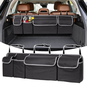 Large Capacity Storage for Car Seats Made of 600D Oxford Cloth with Multiple Pockets.