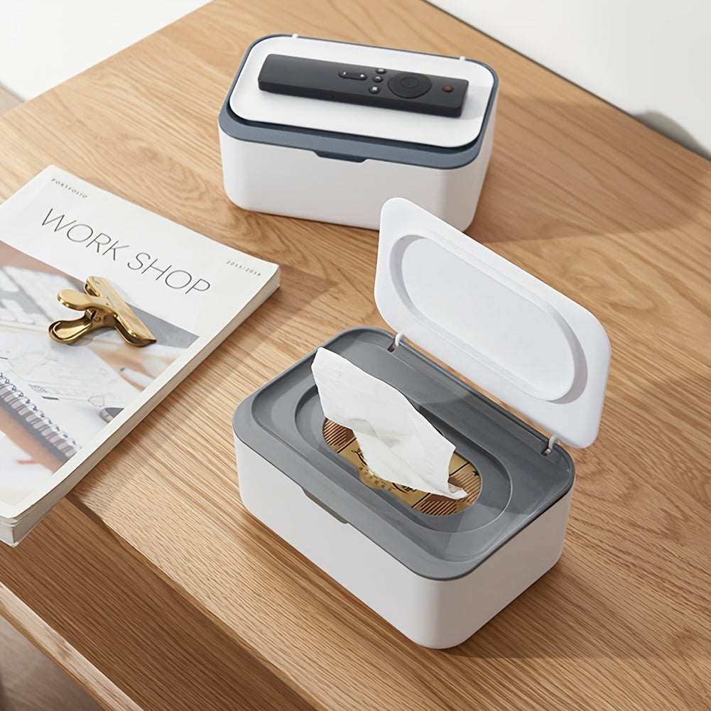 Stylish Tabletop Wipes Organizer - Keep Your Home and Office Clean and Organized!