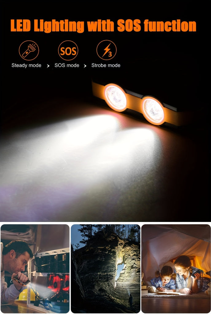 10000mAh portable solar cell phone battery panel charger with flashlight lighting/USB/ compass, suitable for iPhone/ Android mobile phone digital electronic devices, gift customization, outdoor emergency power backup battery